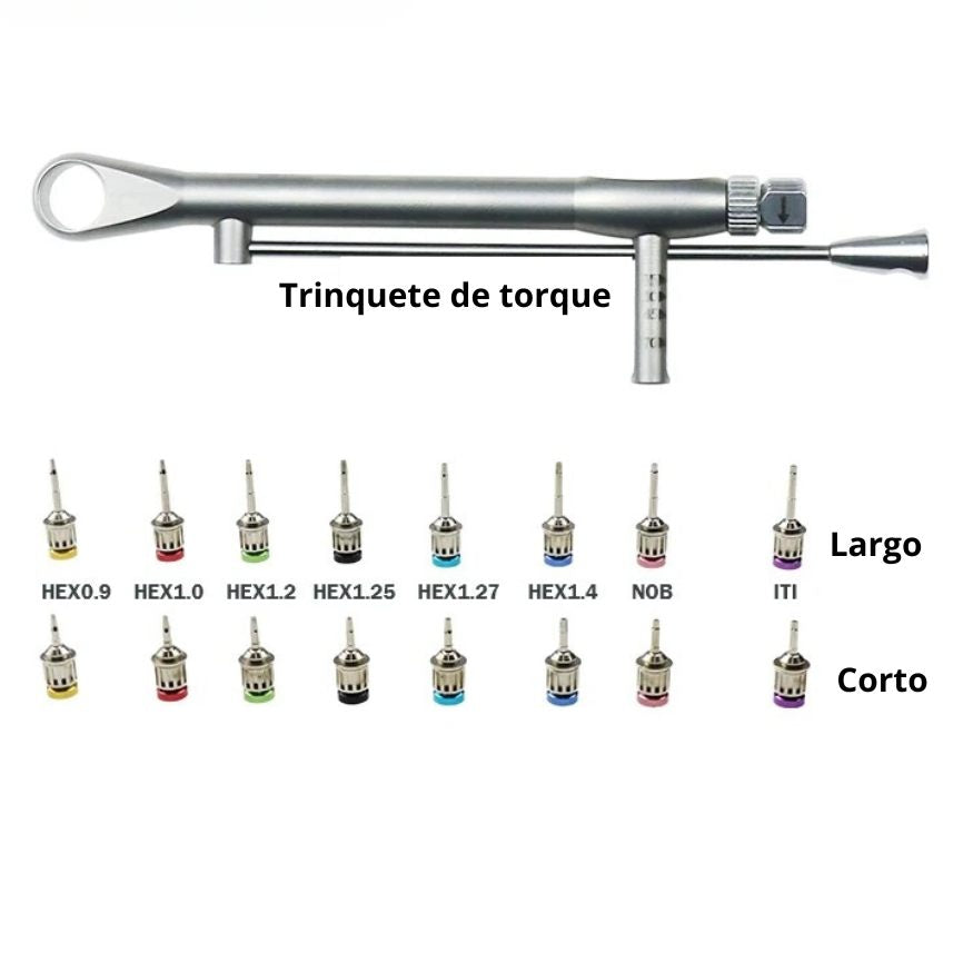 Dental implant tool kit – Universal Torque Wrenches