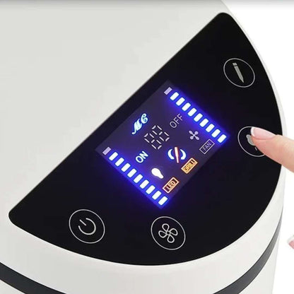 230 W Turbo Vacuum Cleaner Ultra Powerful with 35,000 RPM Suction and LED Light