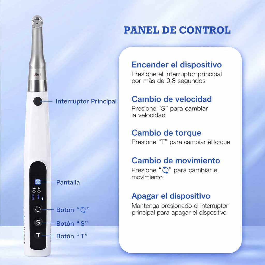 Electric Torque Wrench with 16 Bits + Included Contra-Angle