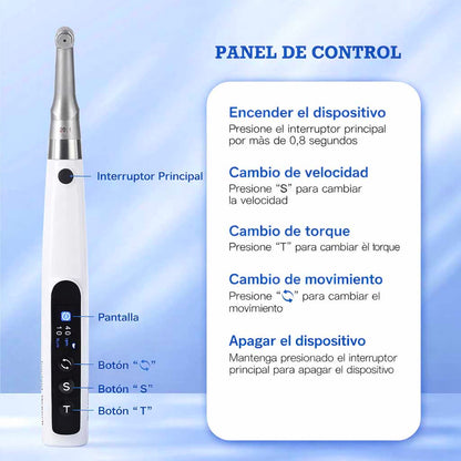 Electric Torque Wrench with 16 Bits + Included Contra-Angle
